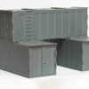 Wargaming Terrain: Shipping Container x3 | Warhammer 40K