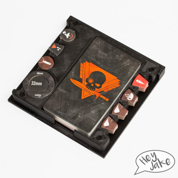 3D Printed Kill Team 2024 Organiser, Card and Token Storage Box: Ratlings - Image 3